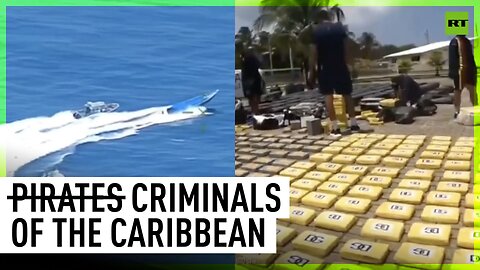 3 tons of cocaine seized after speedboat chase in Caribbean Sea