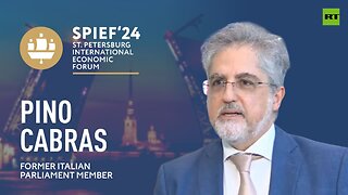 SPIEF 2024 | People in EU understand that peace is impossible without Russia – Pino Cabras