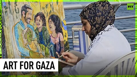 Painters in Lebanon create art show in solidarity with Palestine