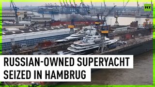 Germany seizes huge Russian-owned superyacht