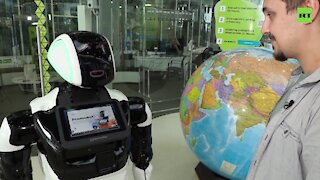 Russian robot to teach AI in India