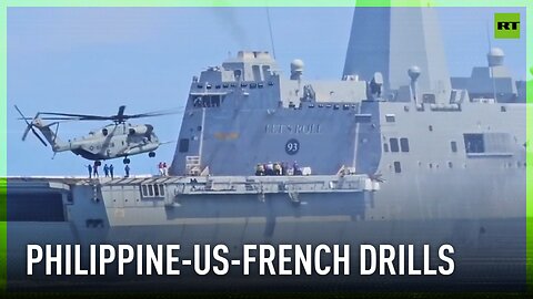 Philippine, US, French navies conduct joint exercises in West Philippine Sea