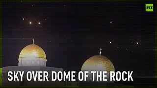 Iranian drones and missiles intercepted over Temple Mount in Jerusalem