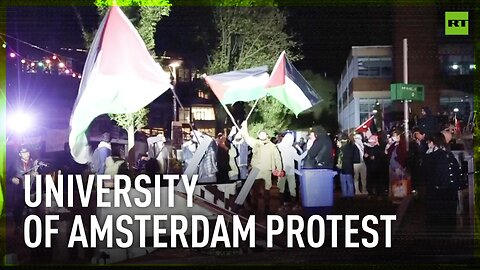 Dutch riot police descend on pro-Palestine student encampment