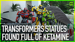 Transformers statues found full of ketamine