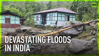 At least 6 dead as result of landslides caused by floods in India