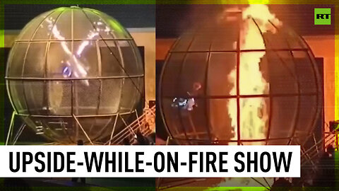 ‘Globe of Death’ attraction goes spectacularly wrong