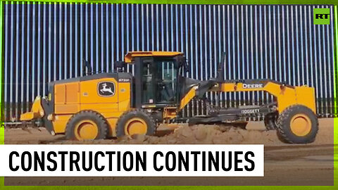 US-Mexico border wall resumes construction