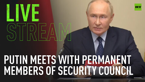 Putin holds meeting with permanent members of Security Council