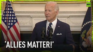 For anyone who questions whether allies matter: They do! – Biden