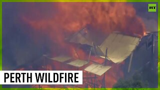 Wildfire near Perth, Australia destroys at least one property