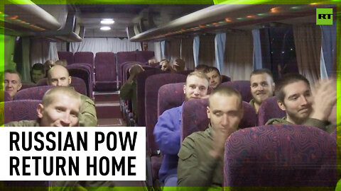 55 Russian servicemen in emotional family calls after prisoner exchange