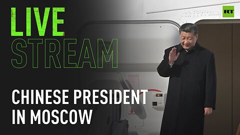 Xi Jinping arrives in Moscow