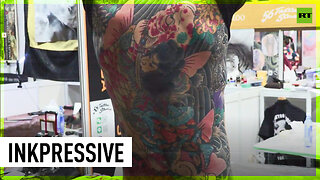 Hundreds of tattoo artists showcase their skills in Hong Kong