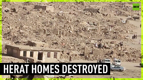 Afghan village reduced to rubble following 6.3M earthquake