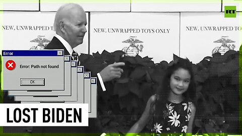 Biden gets lost on stage (again), endangers bicycles (again)