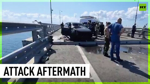 Mother, father killed, child injured in attack on Crimean Bridge