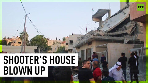IDF blows up Bnei Brak shooter's house in Jenin