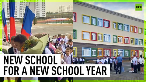 Brand new school opens in Mariupol