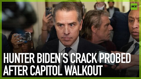 Hunter Biden’s crack probed after Capitol walkout