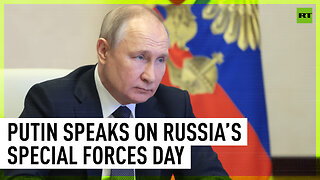 Putin Gives Speech on Russia’s Special Forces Day