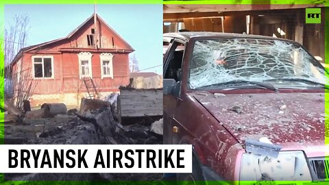 Bryansk residents emotional after Ukrainian airstrike