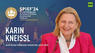 SPIEF 2024 | Russians are fast learners and adapt to new reality at top speed – Karin Kneissl