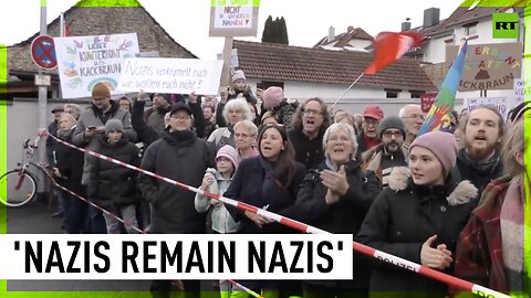 Hundreds protest against AfD party and 'fascism' in Rodermark