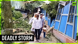 Cyclone Sitrang damages thousands of homes and kills at least 24 people