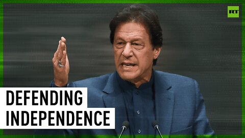 Imran Khan accuses US of plot against him amid looming no-confidence vote