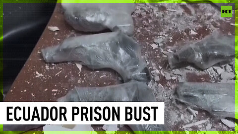 Bombs, cash and drugs: Police raid Ecuador’s most dangerous prison