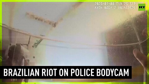 Police bodycam footage shows chaos of Brasilia riots
