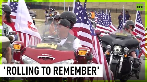 American bikers are 'Rolling to Remember' veterans, POWs and missing soldiers