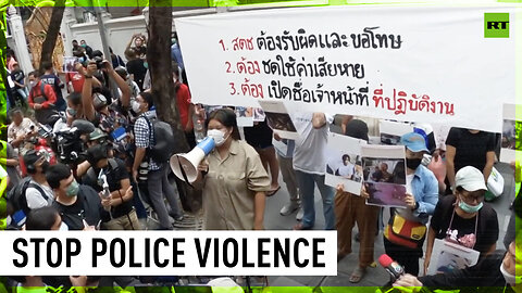 Thai activists protest against police violence following APEC summit clashes
