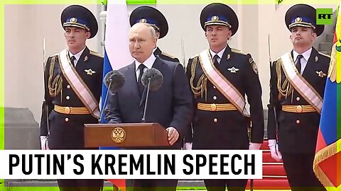 Putin thanks military and security personnel for courage, valor, and loyalty to Russia