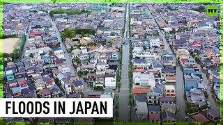 Households flooded in Saitama Prefecture as torrential rain lashes the area