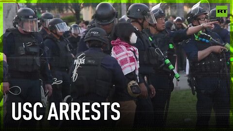 Students arrested at pro-Palestine rally in USC