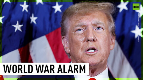 'Biden's greed and criminality will get us into World War III' - Trump