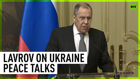 Lavrov condemns opponents of Ukraine peace talks