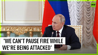 We can't pause fire while we're being attacked – Putin on African peace plan for Ukraine