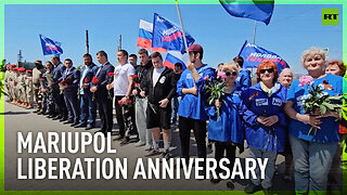 Mariupol residents commemorate two years Russian forces liberate city
