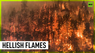 Devastating: Inferno ravages Klamath National Forest in California