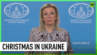 ‘To be closer to Europe’ – Zakharova comments on Ukraine’s change of Christmas dates