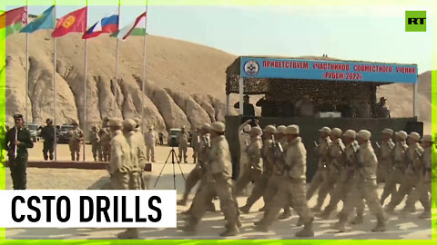 Frontier-2022 joint military exercises kick off in Tajikistan