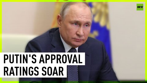 Putin's approval ratings soar despite Western pressure