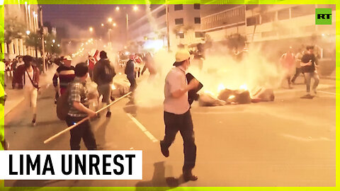 Peru anti-govt protests turn violent