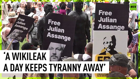 Assange supporters rally for his freedom in UK