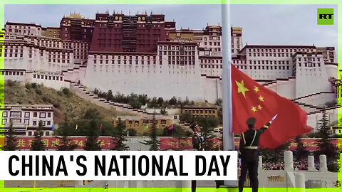 Flag-raising events across China celebrate National Day