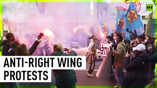 Anti-right wing protests grip Paris