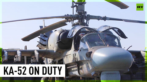 Russia’s Ka-52 attack helicopter filmed on combat mission